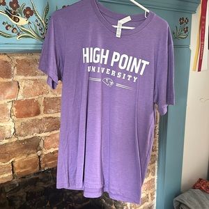 Purple High Point University Tee